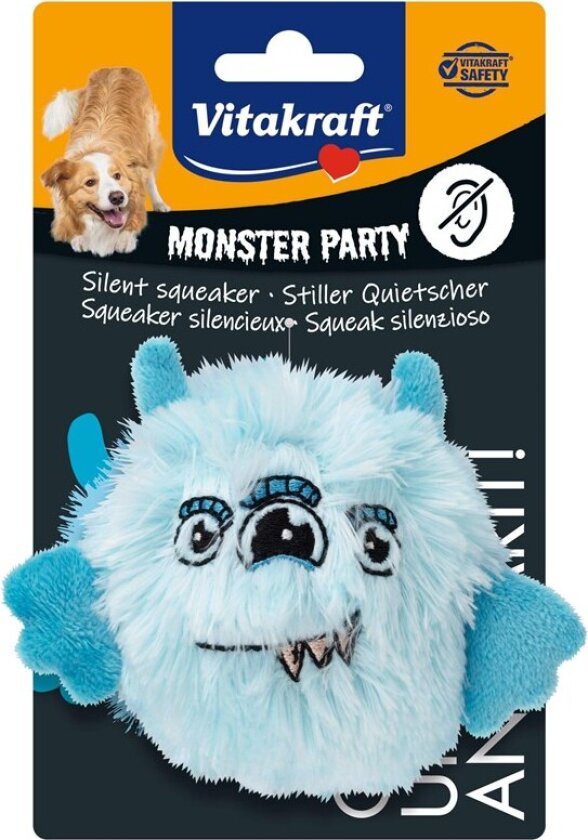 - Dog toy - Monster ball with quiet pip - (59372)