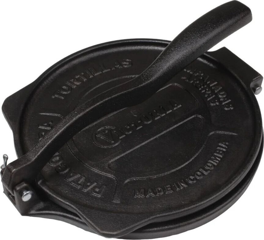 Victoria valurautainen tortillaprässi, 20 cm