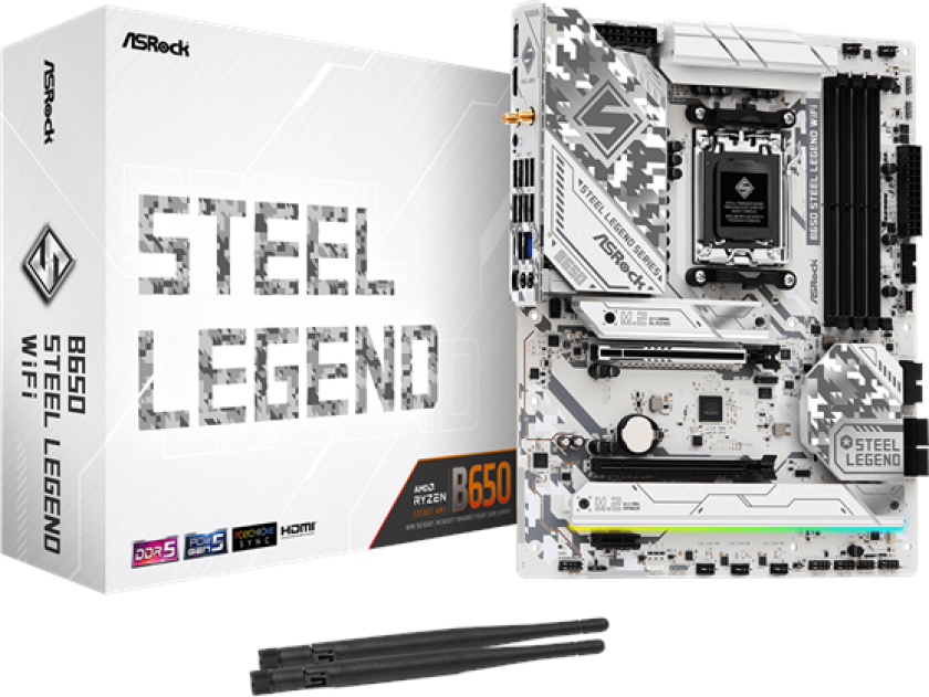 B650 STEEL LEGEND WIFI - Socket AM5 - motherboard