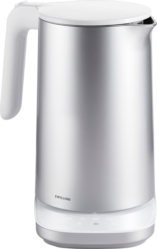 ZWILLING PRO, 1,5 l, 1850 W, Sølv, Rustfritt stål, Justerbar termostat, Vannivåindikator