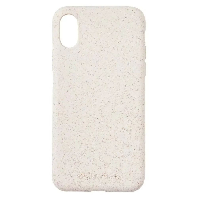 iPhone X/XS 100% Plantebasert Deksel - Beige - Kjøp et Deksel & Plant et Tre