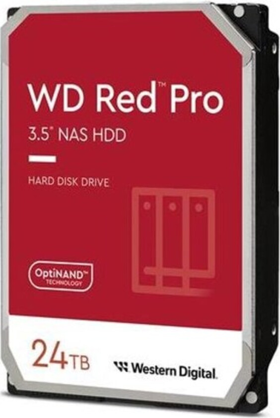 Red Pro 240KFGX - hard drive - 24 TB - SATA 6Gb/s - 24TB - Harddisk - 240KFGX - SATA-600 - 3.5"