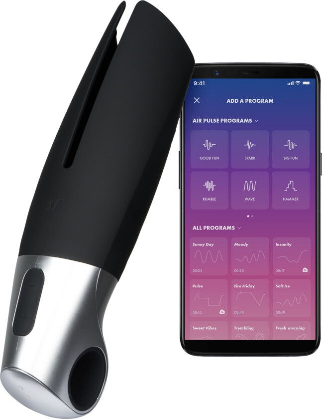 Power Masturbator Masturbator med vibrasjon