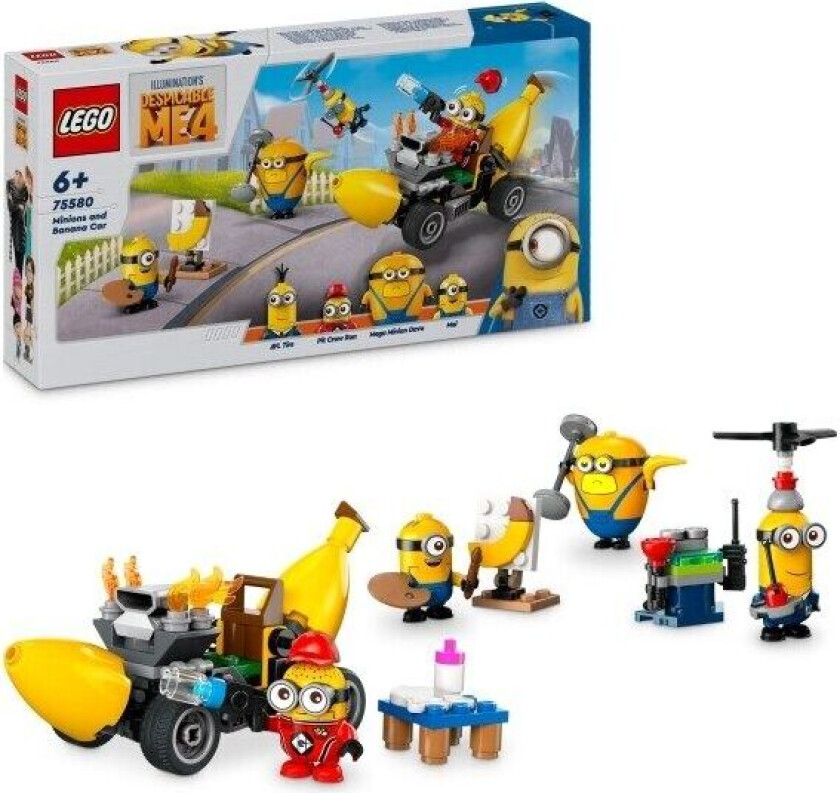 Despicable Me - Minions Og Bananbil 75580