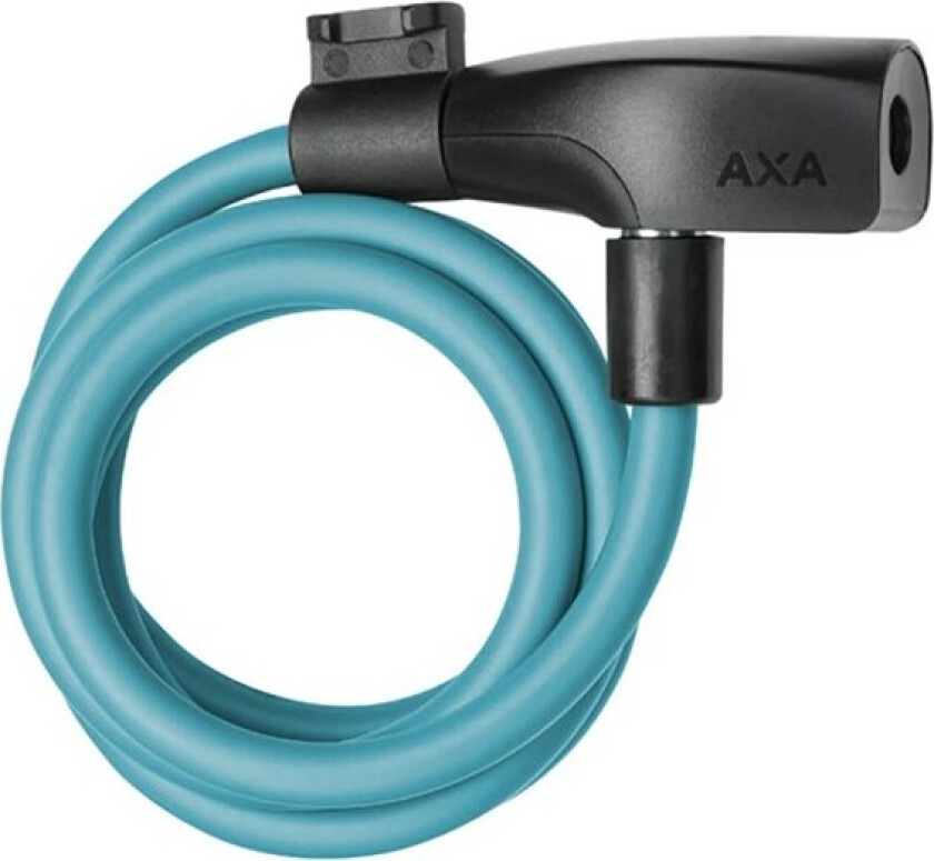 Resolute 8-120 Cable lock Iceblue, AXA Resolute 8-120 is user friendly cable lock as you don't have to turn the key when locking the c, 8