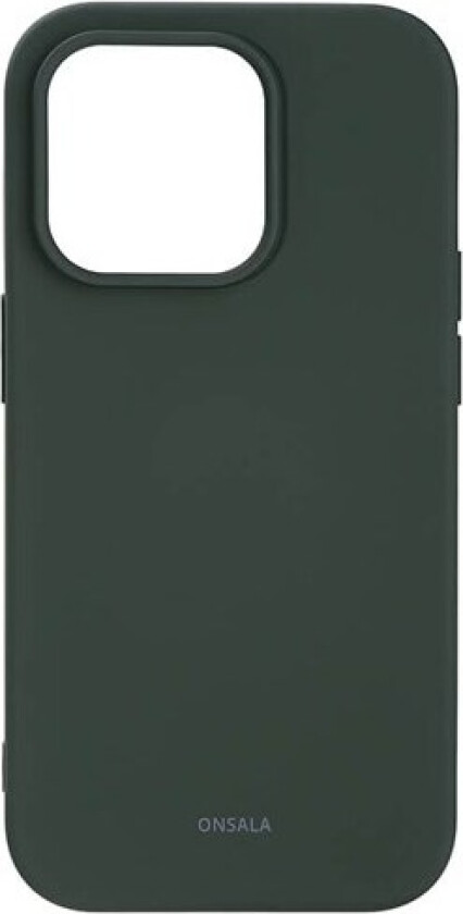 Phone Case Silicone Olive Green - iPhone 14 Pro