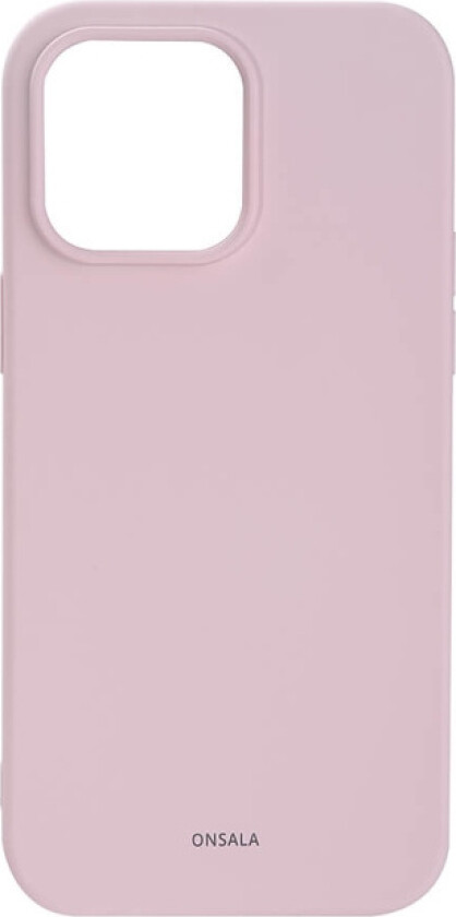 Phone Case Silicone Chalk Pink - iPhone 14 Pro Max