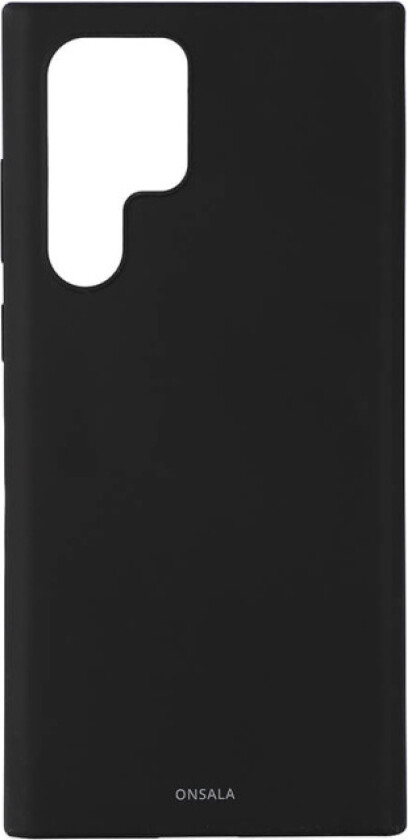 Phone Case Silicone Black - Samsung S22 Ultra