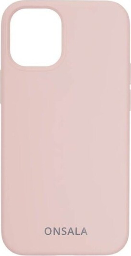 Phone Case Silicone Sand Pink - iPhone 12 Mini