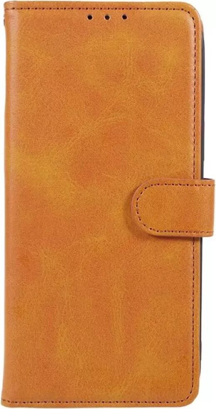 Samsung Galaxy M34 (5G) / F34 (5G) Kunstskinn Deksel m. Lommebok og Stropp - Brun