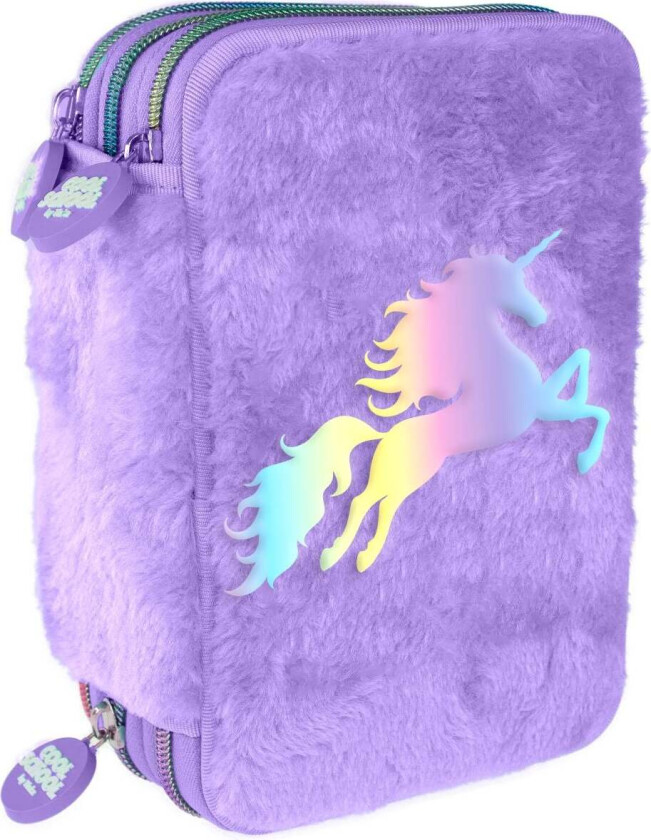 - Triple Pencil Case - Unicorn ( 8-804506 )