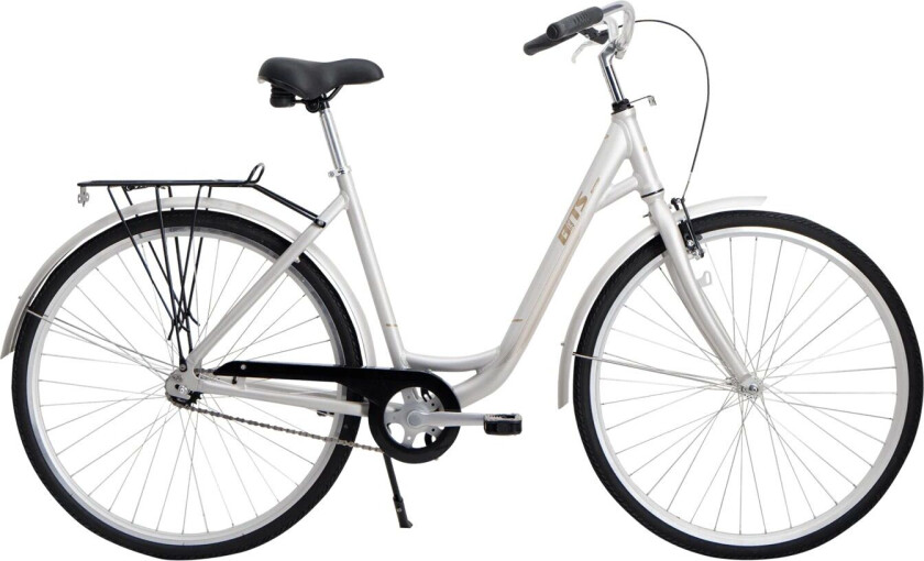 Classic 28" Singlespeed 24, by- og pendlersykkel, dame Silver
