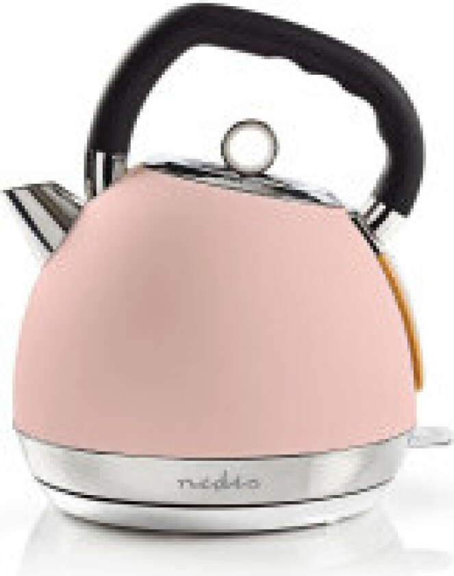 Vannkoker 1.8 l Soft-Touch Rosa Roterbar 360 grader Skjult varmeelement Strix® kontroll Koketørr beskyttelse
