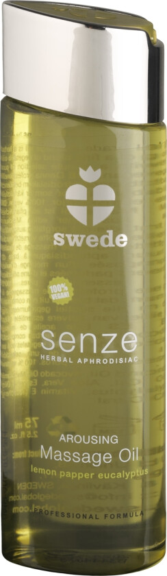 SWEDE_Senze Arousing Massage Oil olejek do masażu Lemon 75ml