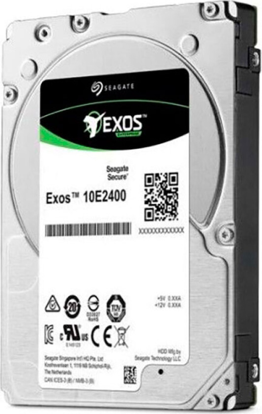 Exos 10E2400 ST1800MM0129 - Hybrideharddisk - 1.8 TB (16 GB Flash) - intern - 2.5 SFF - SAS 12Gb/s - 10000 rpm - buffer: 256 MB