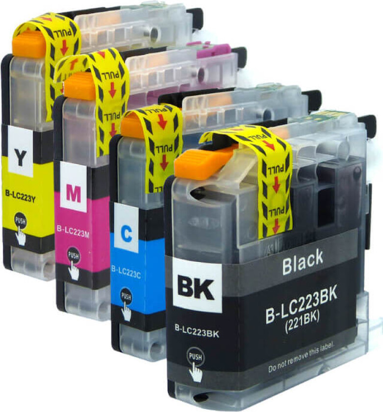 Originale Blekkpatroner Brother LC-223VALBP Flerfarget