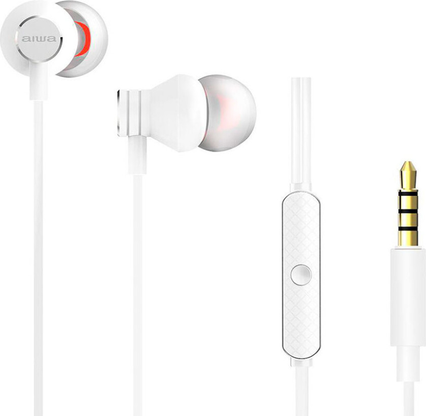 Hodetelefoner Aiwa ESTM-50WT Hvit