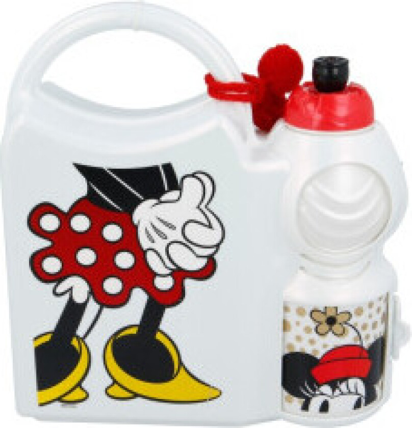 Minnie Mouse - Matboks og vannflaske 400 ml sett