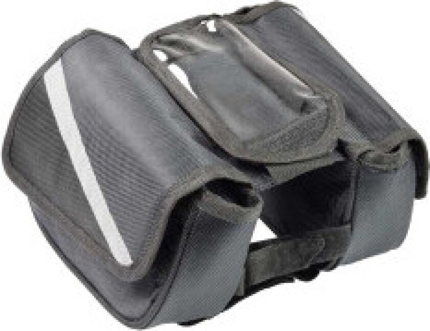 Dunlop - Sykkelveske / bag for ramme (svart)