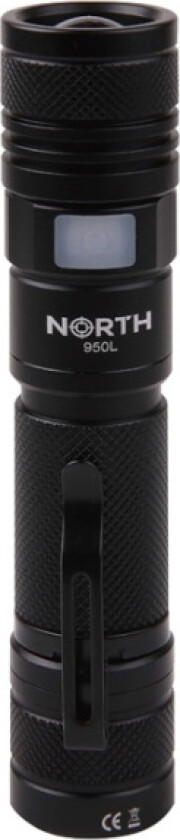 MyKronoz NORTH Flashlight 950 Lumen Zoom Black Aviation Aluminium 10W Cree-Led (XML2)