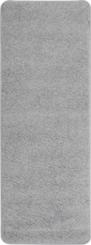 Yoga Mat Natural Wool 200x75cm Grey OneSize