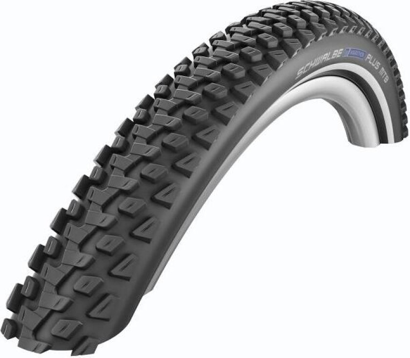 11101005, 26, MTB, Med slange, Sort, 30 - 65 psi, 121 kg