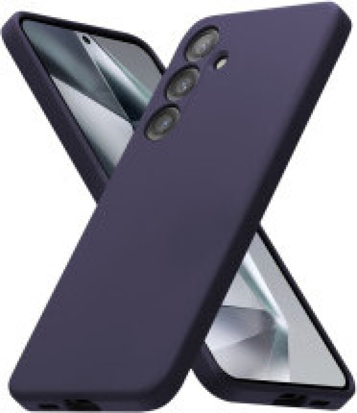 Crong Color Cover - Deksel til Samsung Galaxy S24+ (lilla)