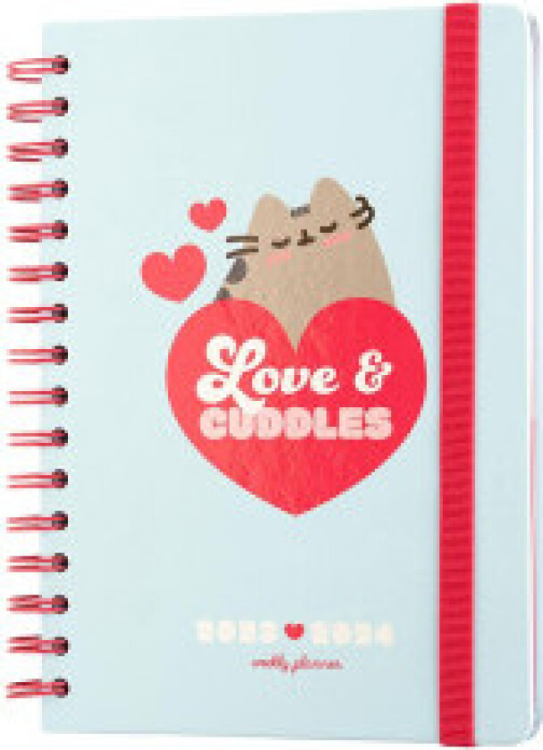 Pusheen - Ukekalender / planlegger 2023/2024 fra Purrfect Love-kolleksjonen (14,8 x 21 cm)