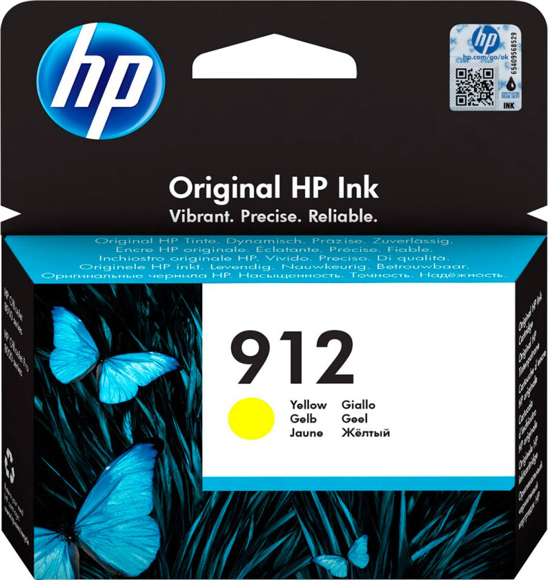 Kompatibel Blekkpatron HP 912 Gul