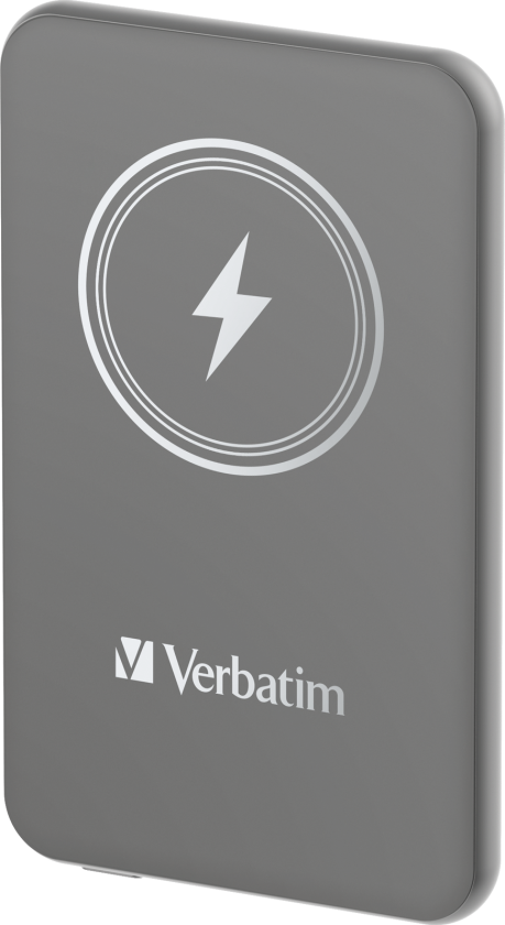 Charge´n´Go Magnetic Wireless Power Bank 5000 Grey