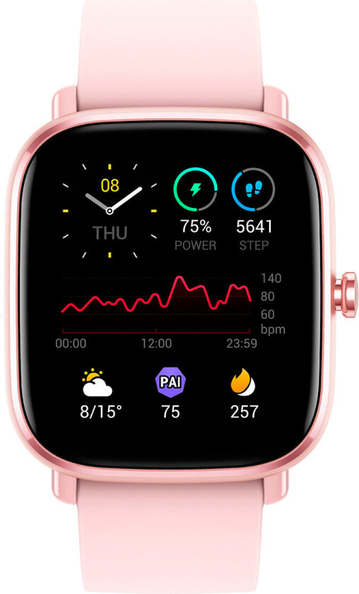 Smartklokke Amazfit GTS 2 mini 1,55" AMOLED 220 mAh Svart Rosa 1,55" 40 mm