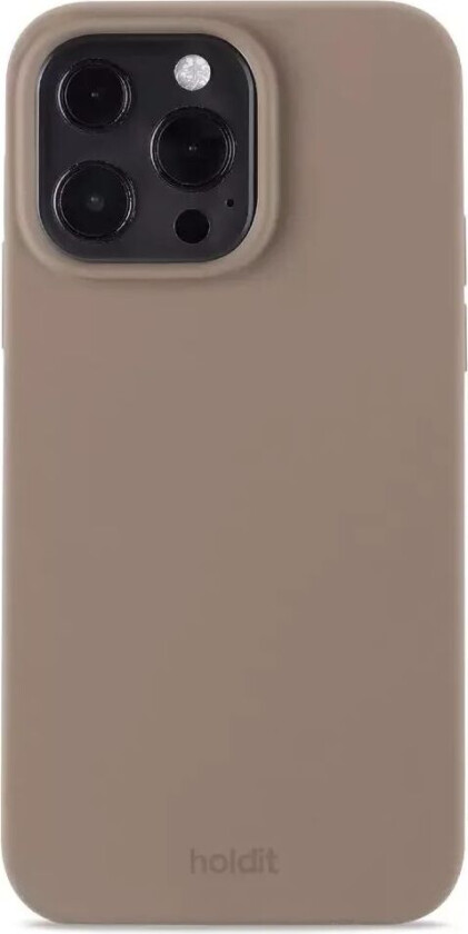 Holdit iPhone 13 Pro Soft Touch Silikon Deksel - Mocha Brown
