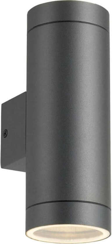 Daniel II Väggarmatur 2xGU10-sockel IP44 Antracit