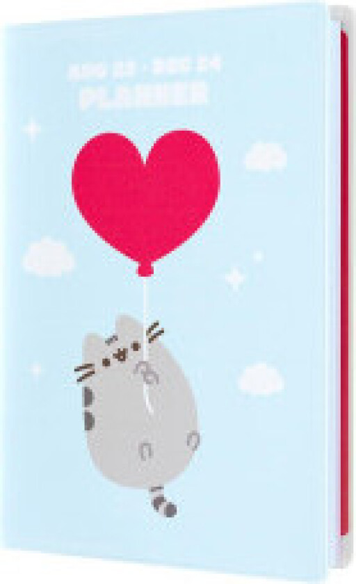 Pusheen - Kalender / Ukeplanlegger 2023/2024 (11,3 x 16,2 cm)