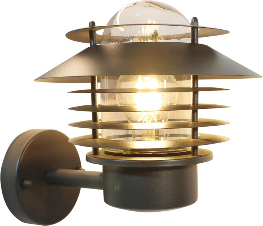 Stig Up Väggarmatur E27-sockel IP44 Antracit