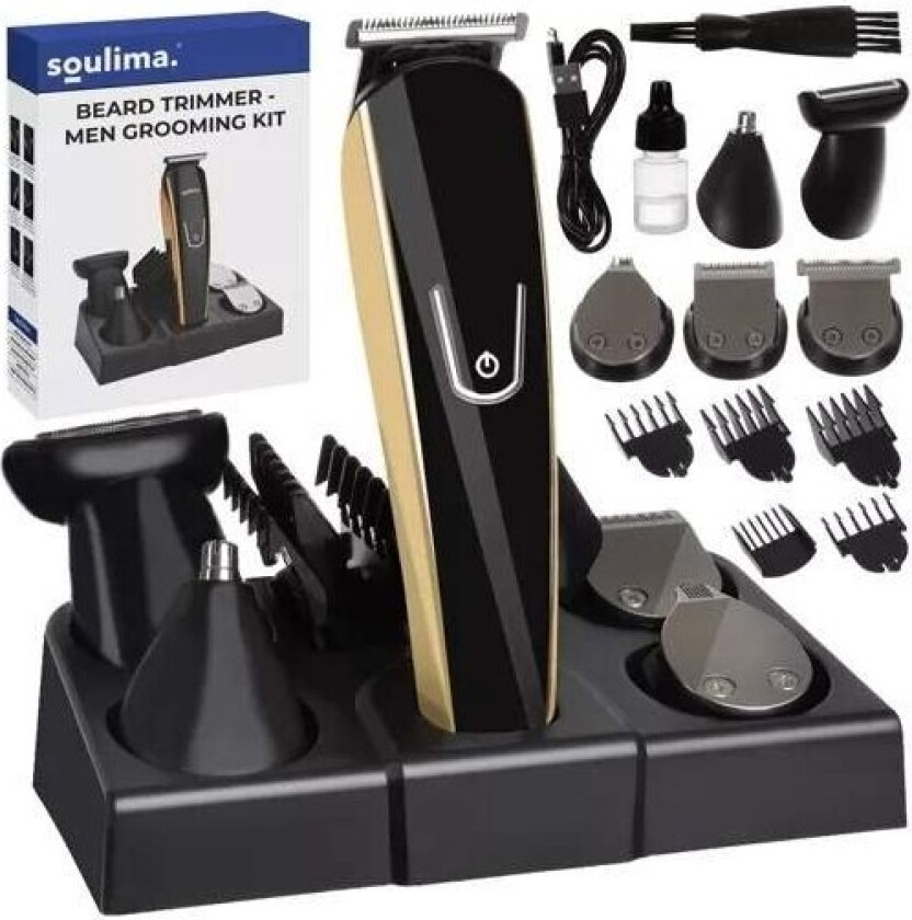 2-i-1 Hårklippare / Hårtrimmer / Skäggtrimmer - Rakapparat