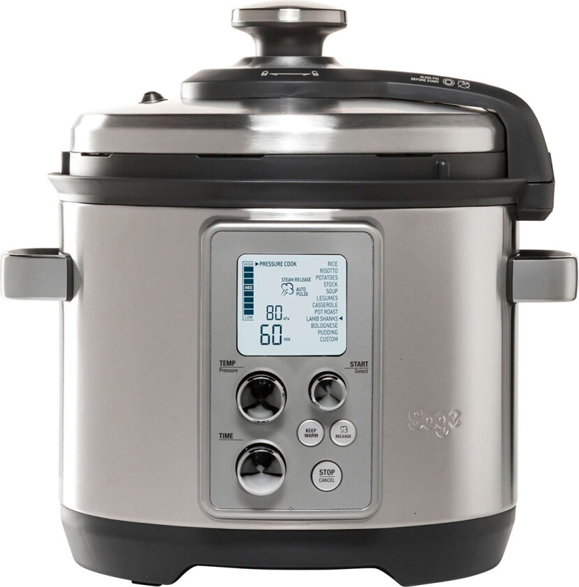 The Fast Slow Pro trykkoker SPR700BSS steel