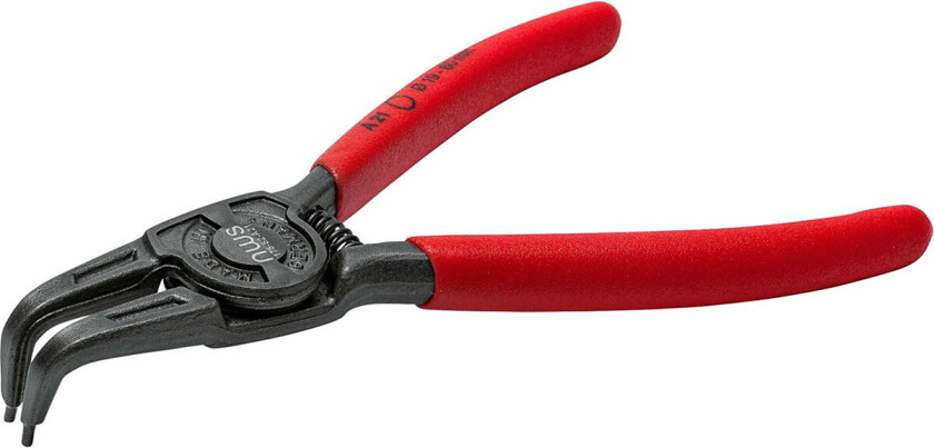 Circlip Pliers, Låseringtang, Stål, Rød, 200 mm, 240 g, Tyskland