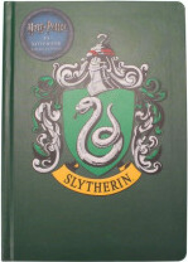 Harry Potter - A5 Slytherin notatbok / notatbok