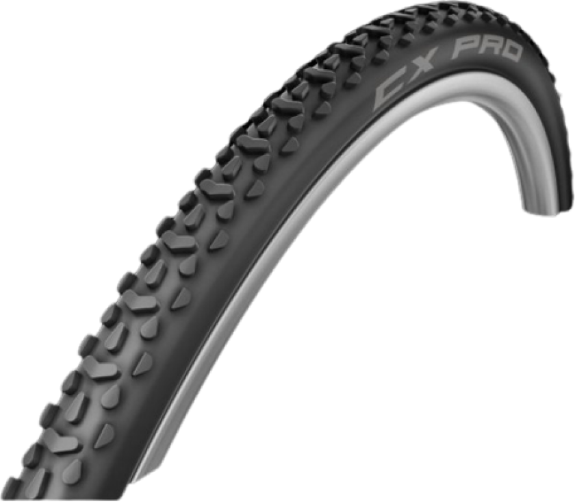 SCHWALBE CX Pro Non folding tire (30-622) Black, Dual, Weight:400 g