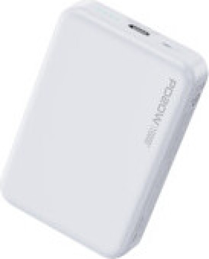 WEKOME WP-329 - Powerbank induktiv 10000 mAh Hurtiglading PD 20W MagSafe (hvit)