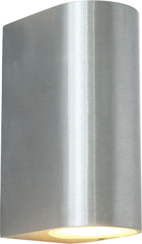 Mats II Väggarmatur 2xGU10-sockel IP44 Aluminium