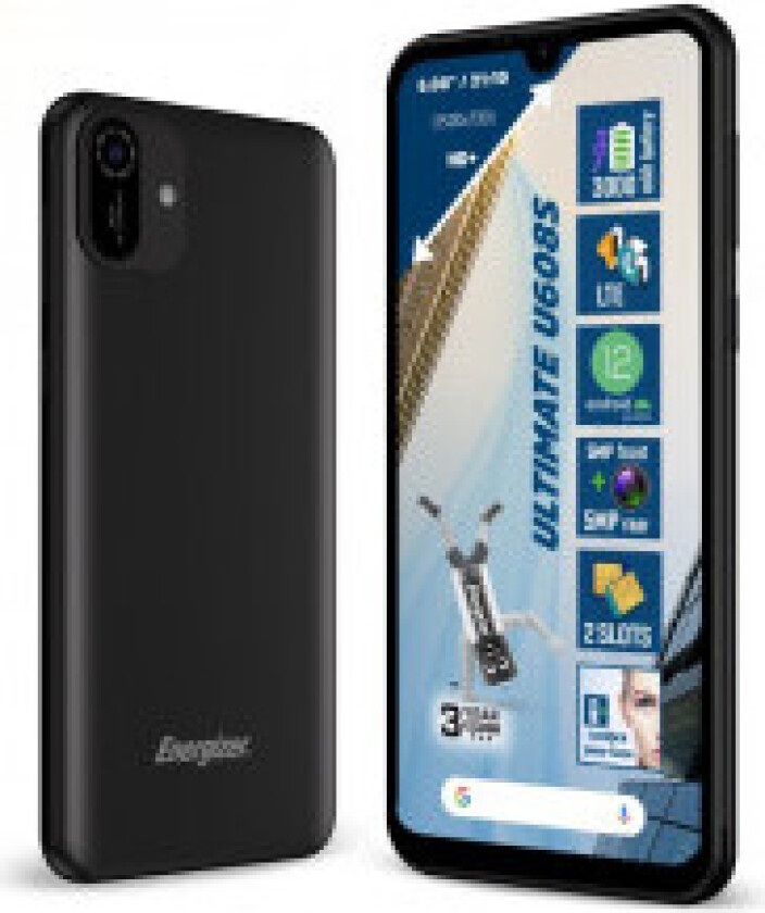 Energizer Ultimate U608S - Smarttelefon 2 GB RAM 32 GB 6,08" 4G Dual Sim EU (svart)