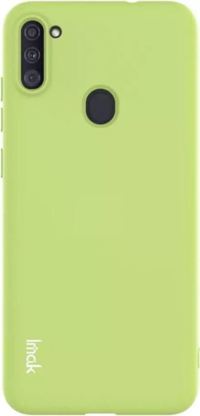 Samsung Galaxy M11 - Mat Fleksibelt Deksel - Grøn