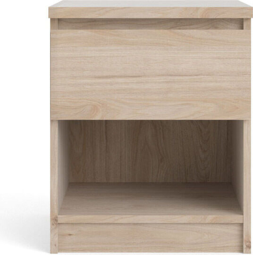 Nada nattbord 1 skuff Hickory dekor.