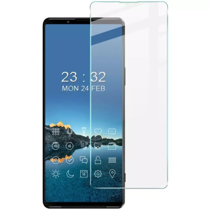 Sony Xperia 1 IV Skjermbeskytter - Case Friendly - Gjennomsiktig