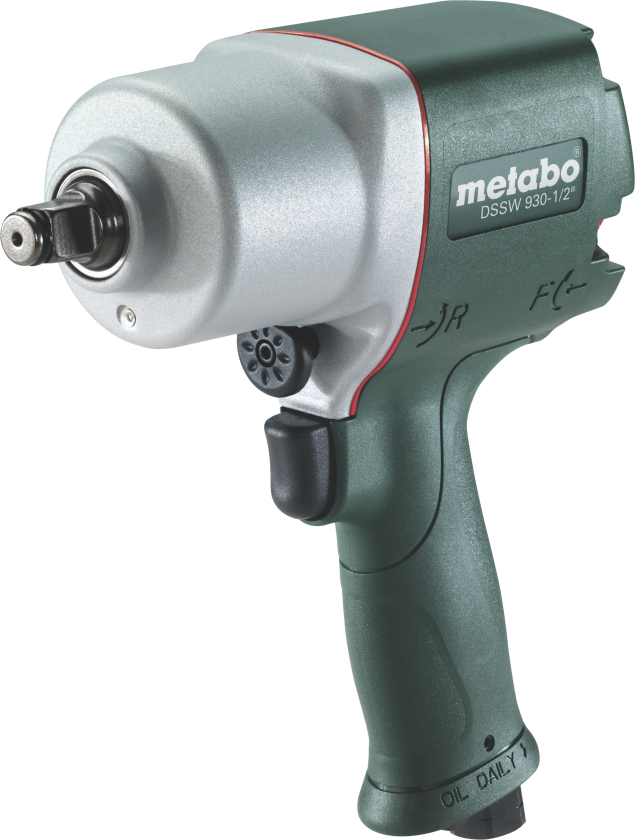 Metabo DSSW 930-1/2 601549000 Slagskruer med trykluft Værktøjsholder: 1/2 (12,5 mm) udvendig firkant