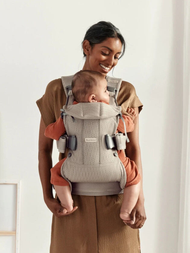BabyBjorn 098002, Myk bæresele, Gutt/Jente, 15 kg, Sand, Bomull, Polyester