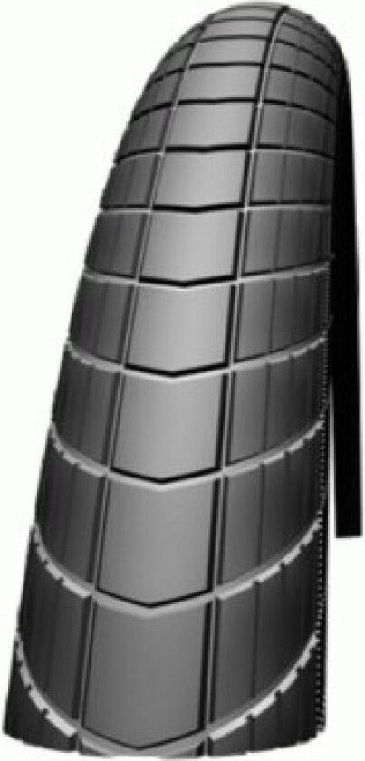 SCHWALBE Big Apple Non folding tire (50-559) Black, Energizer, RaceGuard, PSI max:70 PSI, Yes, Weight:675 g