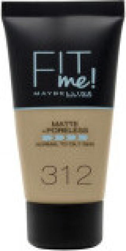 Fit Me  Fluid Face Foundation (30 ml) - 312 - golden